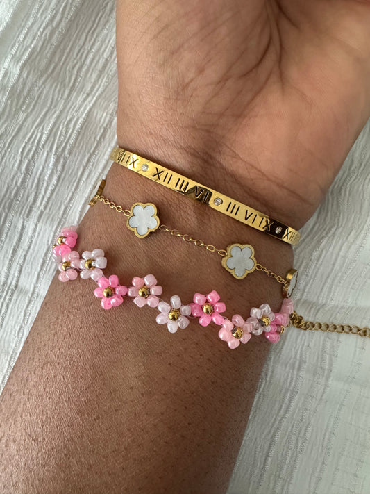 Bracelet - Flora zigzag 02