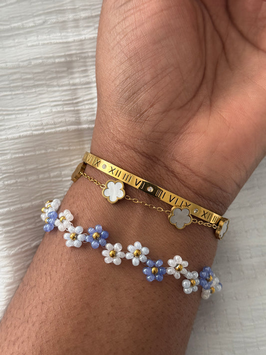 Bracelet - Flora zigzag 06