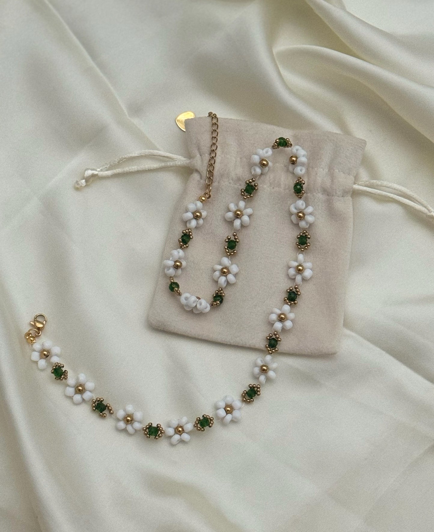 Necklace - Golden Sparkle