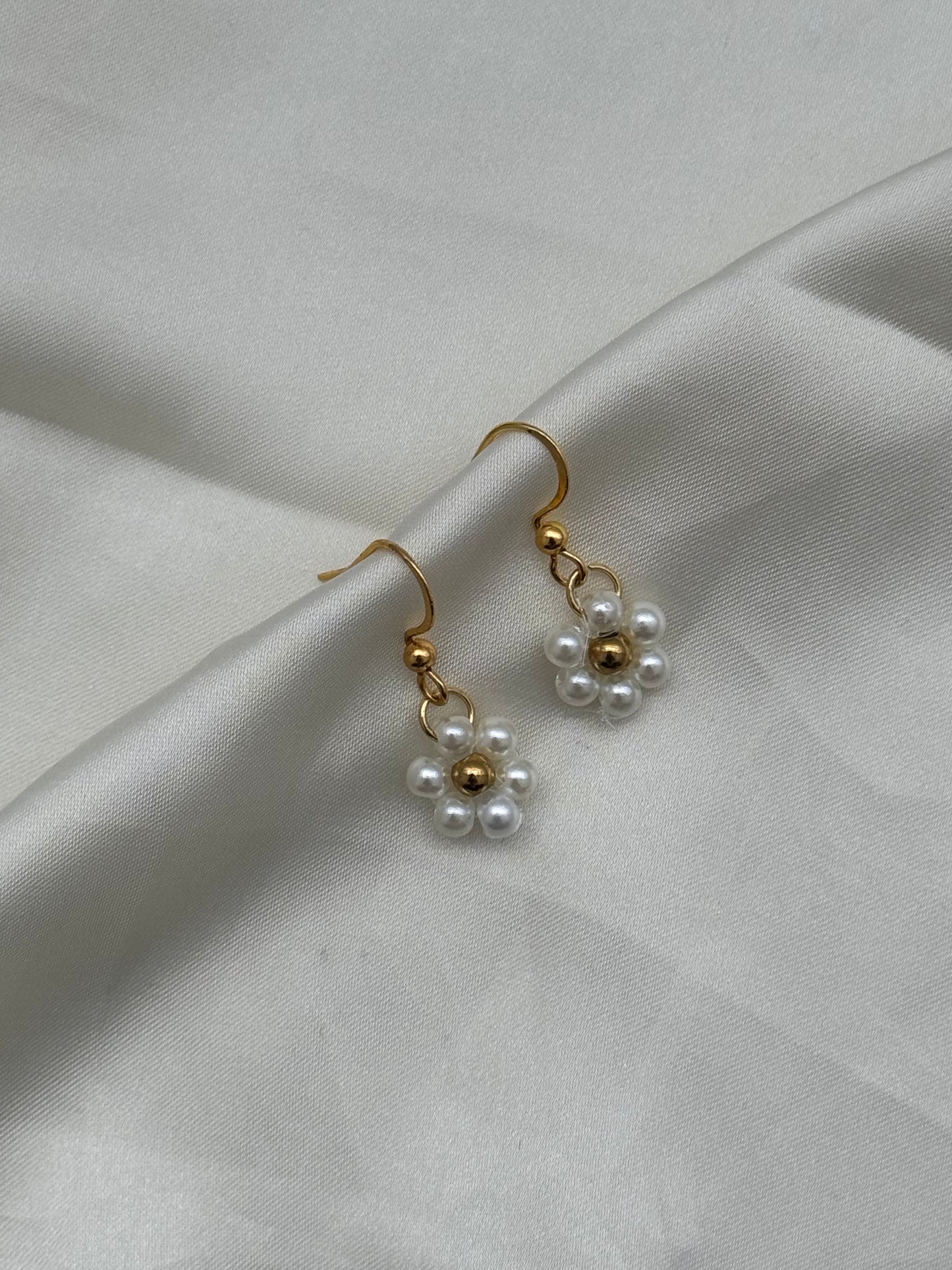 Boucle d’oreille - Lys d’or 01