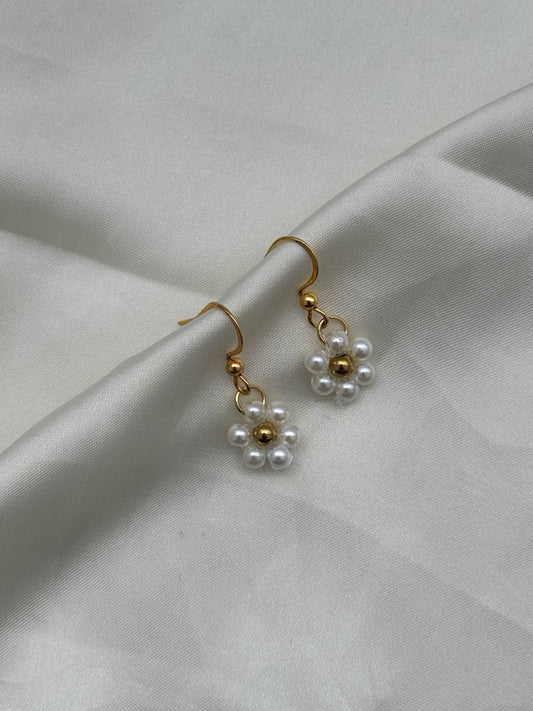 Boucle d’oreille - Lys d’or 01