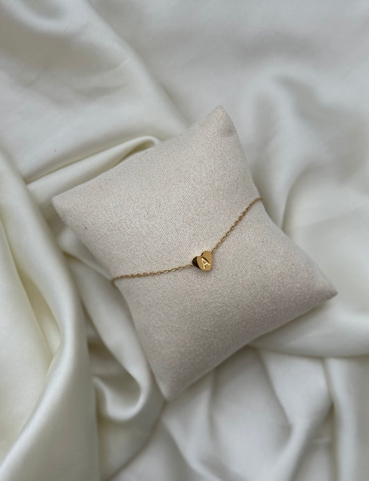 Collier  - Coeur d’or ( personnalisé )