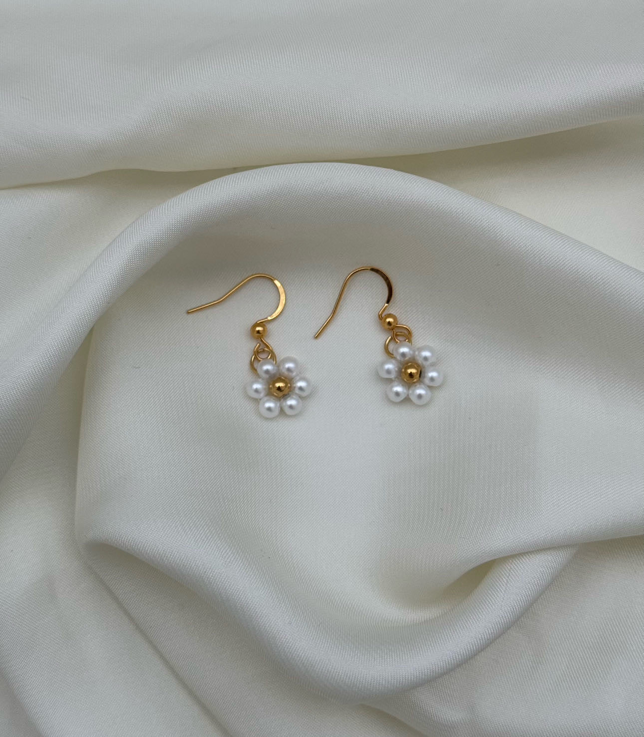 Boucle d’oreille - Lys d’or 01